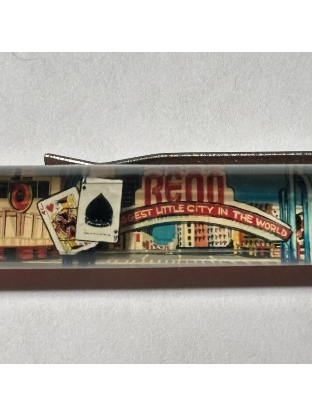 Reno Nevada Floaty Pen Playing Cards Move Vintage Souvenir Promo